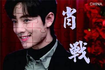 Chinese actor Xiao Zhan jigsaw puzzle