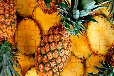 Pineapple jigsaw puzzle