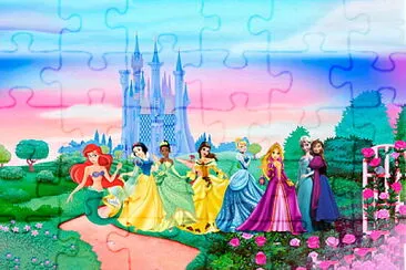 Princesas jigsaw puzzle