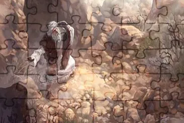 Elias na caverna jigsaw puzzle