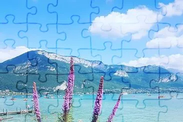 Le Lac Léman jigsaw puzzle