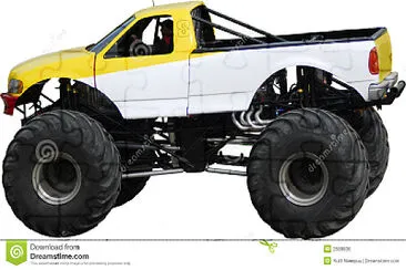 colorful monster truck