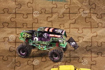 colorful monster truck