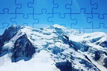 Aiguille Du Midi, 3842 Mètres. jigsaw puzzle