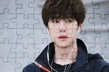 Chinese actor Wang Yibo jigsaw puzzle