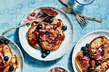 פאזל של Blueberry Pancakes