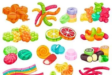 Candy jigsaw puzzle