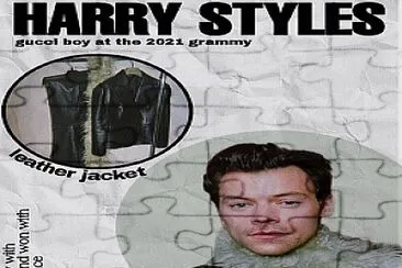 Harry Styles Grammy jigsaw puzzle