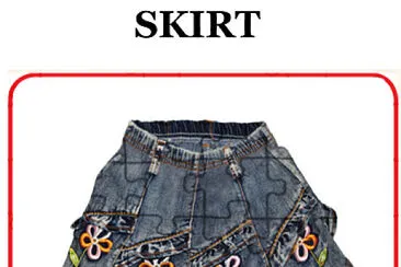 פאזל של skirt