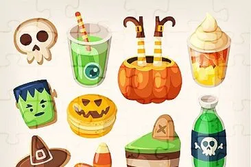 פאזל של Halloween Cookies