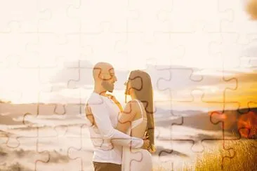 Casal apaixonado jigsaw puzzle