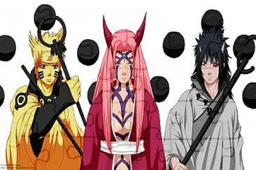 Naruto Sakura Sasuke jigsaw puzzle