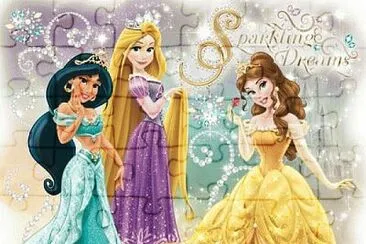 Jasmin, Rapunzel, Belle