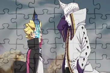 Boruto-Isshiki jigsaw puzzle