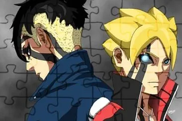 Kawaki-Boruto jigsaw puzzle