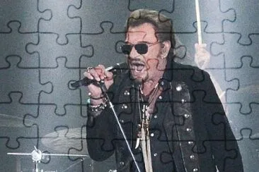 johnny hallyday chante jigsaw puzzle