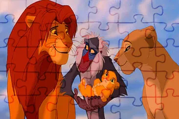 el rey leon jigsaw puzzle