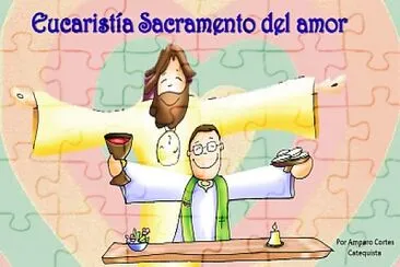 פאזל של Sacramento de la eucaristia