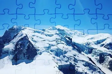 Le toit de l 'Europe Aiguille du Midi Chamonix jigsaw puzzle