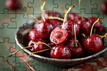 Cherry jigsaw puzzle