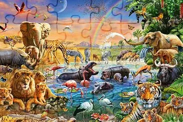 Il y a du monde jigsaw puzzle