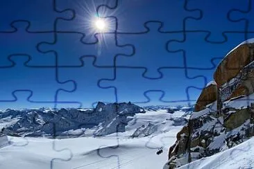 Aiguille Du Midi, 3842 Mètres. jigsaw puzzle