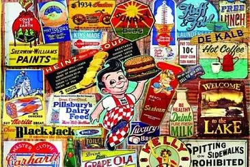 Vintage Brands jigsaw puzzle