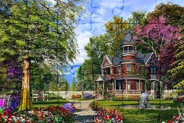 Sunny House jigsaw puzzle