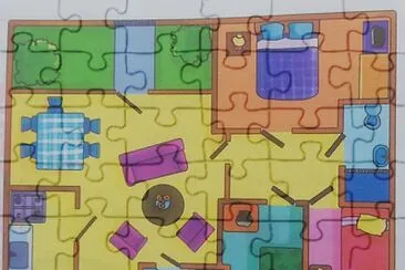 El plano jigsaw puzzle