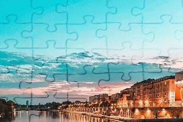 fiume cittadino jigsaw puzzle