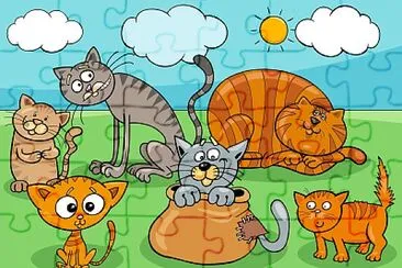 gatos jigsaw puzzle