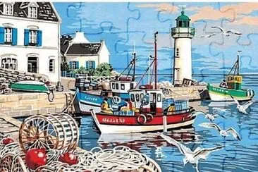 New England Port jigsaw puzzle