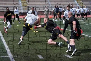 פאזל של Flag football