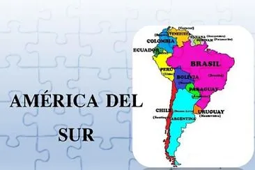 América del sur jigsaw puzzle