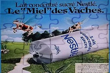 Lait Nestlé jigsaw puzzle