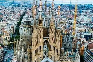 BARCELONA. CATALUÑA Sagrada Familia jigsaw puzzle