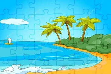 beach jigsaw puzzle