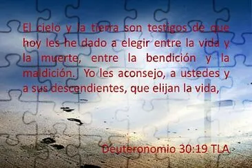 פאזל של texto biblico