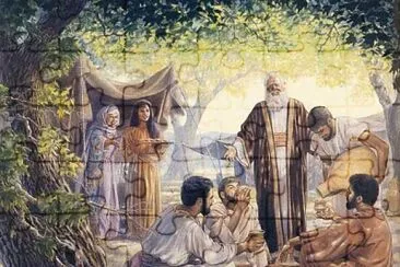 Abraham y los visitantes