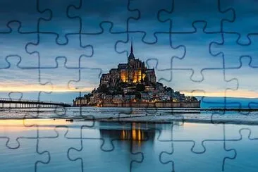 Le Mont Saint Michel jigsaw puzzle