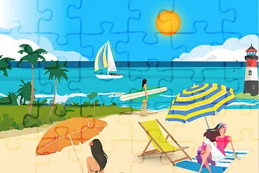 Plage jigsaw puzzle