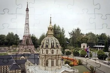 France Miniature jigsaw puzzle