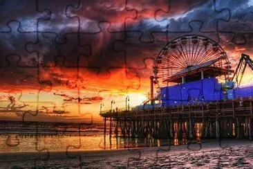 venice beach jigsaw puzzle