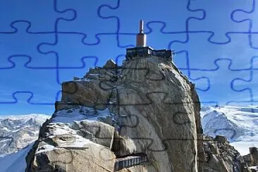 AIGUILLE DU MIDI Piton Central, alt. 3842m jigsaw puzzle