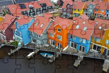 casas coloridas jigsaw puzzle