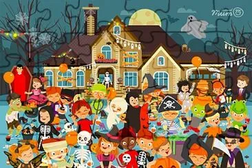 Halloween jigsaw puzzle