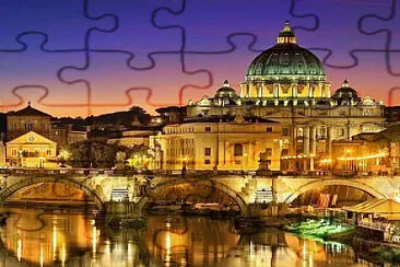 Dome and bridge jigsaw puzzle