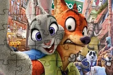 Zootopia Essa Cidade é o Bicho jigsaw puzzle