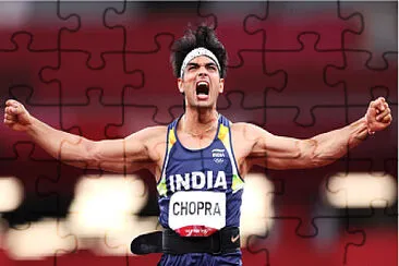 neerajchopra jigsaw puzzle