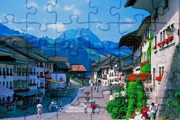 Gruyeres-Suiza jigsaw puzzle